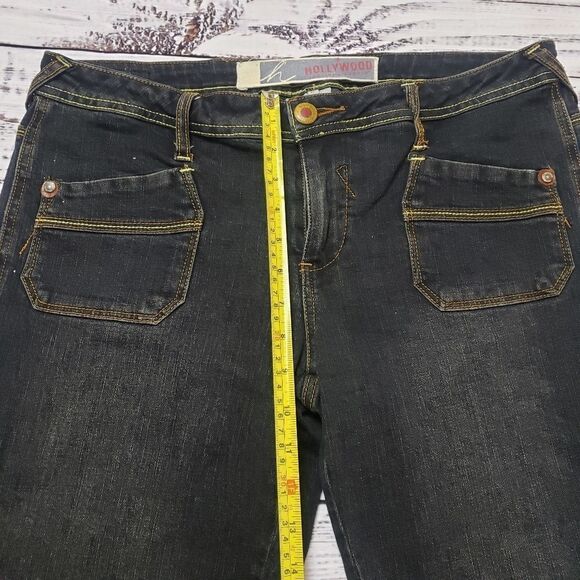 Vintage Hollywood Jeans, jean shorts  90s classic 80s/90s - Picture 6 of 15